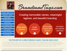 Tablet Screenshot of brandsandtags.com